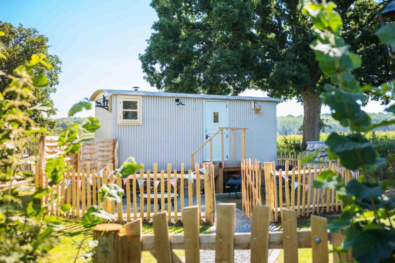 The Hideaway Hut - 1 Bed Shepherds Hut - הרפורד מראה חיצוני תמונה